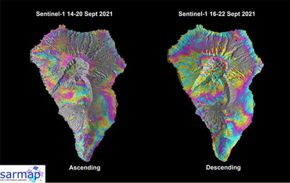 Sentinel-1 хиймэл дагуулын мэдээ болон ENVI SARscape програмыг ашиглан галт уулын дэлбэрэлтийн дараах газрын шилжилтийг хэмжих нь